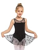 Hoher Tragekomfort durch weiches Material --- Das klassiches Balletkleid verbindet den gemütlichen Tragekomfort eines elastischen Trikots mit der niedlichen Romantik eines Chiffonrocks.