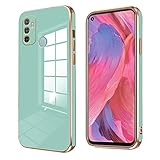 Jancyu Compatible with Oppo A53 Case Silicone,Shockproof Accessories Oppo A53s Phone Case Slim Prote