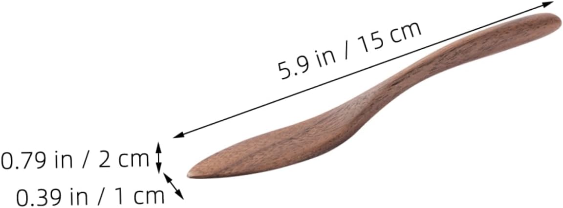 Wood Butter Spreader Knife for Cheese and Cream