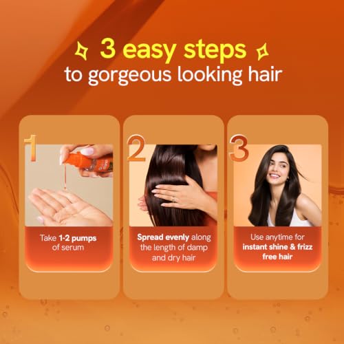 Image of Hair & Care Silk-n-Shine Hair Serum, 50ml