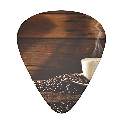 Tasse à café et grains de café médiators de guitare ensemble de 12 pièces pour guitare acoustique, guitare électrique… - Les Beatles, Paul McCartney, John Lennon, RIngo Starr, George Harrison Tasse à café et grains de café médiators de guitare ensemble de 12 pièces pour guitare acoustique, guitare électrique…