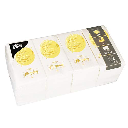 Servietten 3-lagig 1/8-Falz Good Morning (82908)