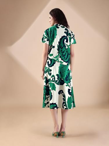 Image of PURVAJA Women's Regular Midi Printed Co-Ords
