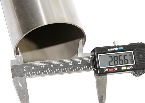 Hibuyer 3" X 18" Universal Stainless Steel Tailpipe Exhaust Pipe 3 Inch X 18 Inch Length thumb #5
