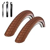 reifen braunschweig friedrich seele Profil: HS 439, Angebot-Set / 2 x Schwalbe Big Ben Fahrradmantel Fahrradreifen Braun mit Reflex 50-622 (28 x 2.00) inkl. 3 Reifenheber