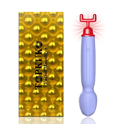TOPKUKO 4 in 1 Mini Massager for Women, Powerful Handheld Personal Massager with 10 Vibration Modes Cordless Massager for Neck Shoulder Back Body Massage Sports Recovery Sore Muscle