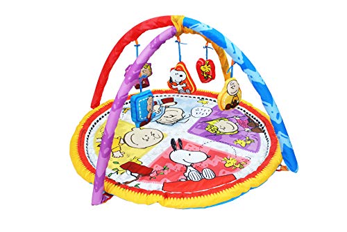 Tapete de Atividades do Bebê Snoopy, Pura Diversão, 20126, Multicolorido
