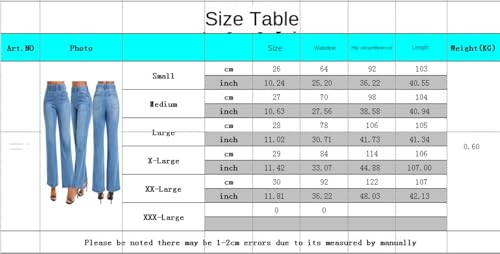 Jeans Pants Trousers Denim Trendy Wide Legs Loose Elastic Waist Elastic Slim Fit Straight Leg Pants4