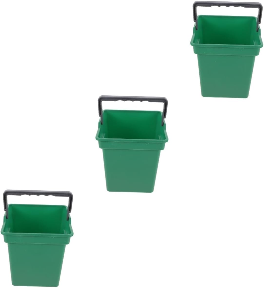 SOLUSTRE 3pcs Water Storage Bucket Handheld Mop Bucket for Home Office Commercial Use Capacity Versatile Cleaning for Various Tasks Effortless Transportation