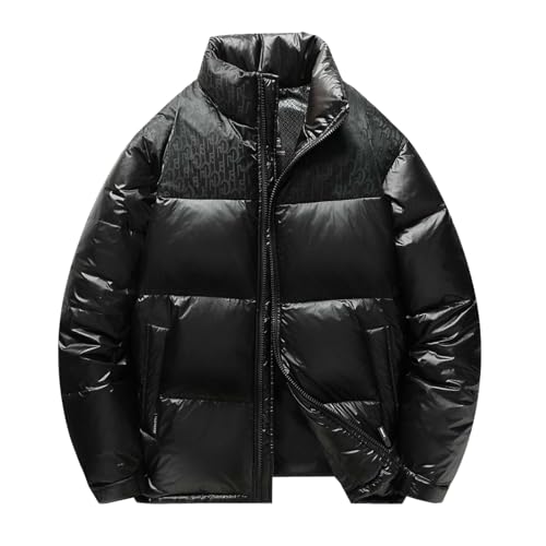 Manteau duvet homme matelassé coupe-vent résistant au gel et au vent