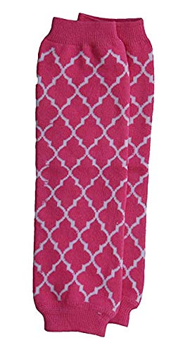 Girls Assorted Fashion Stripes Small Leg Warmers 5 Pack - Pink/Hot Pink/Lavender/Blue #TOP6