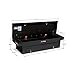 Weather Guard 117-52-02 Matte Black Aluminum Full Extra Wide Saddle Box, 15.3 cu ft