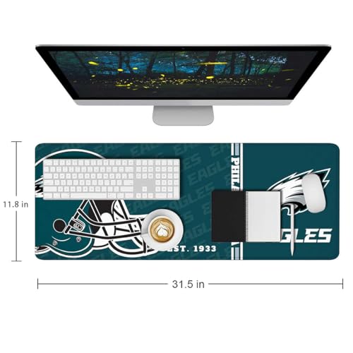 Mouse Pad Extended Large Gaming Desk Pad 31.5 x 11.8 Inch, XL Mousepad Topographic Mouse Pad with Anti-Slip Rubber Base for Philadelphia Home Office by Generic - Used condition - Image 2