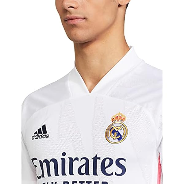 adidas Real Madrid Temporada 2020/21 Camiseta Primera Equipación Oficial Camiseta Primera Equipación Oficial Unisex Adulto