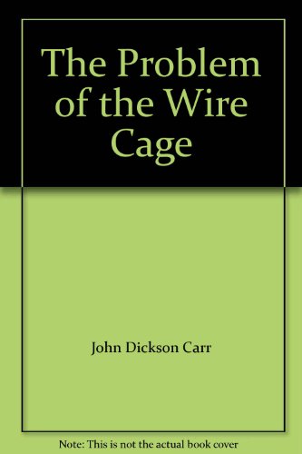 The Problem of the Wire Cage 0727802496 Book Cover