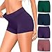 Briyat Boxershorts Damen Baumwolle Unterhosen Damen Baumwoll Unterwäsche Atmungsaktive Frauen Pantys Weich Slip Mehrpack 4er Pack