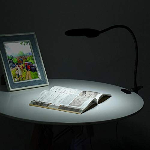 Podświetlana lupa Clip-on Blat biurka Lampa LED do czytania 2x 5x Lupa z dużą soczewką z zaciskiem Chaser of Light