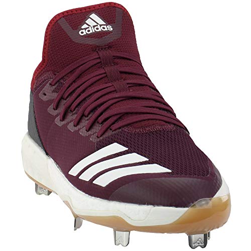 adidas Mens Icon 4 Baseball Baseball Sneakers Shoes Casual - Red - Size 10.5 D