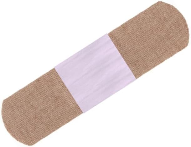 Miniatura 8 de 200 tiras adhesivas flexibles de tela, vendajes transpirables de 3 x 34 pulgadas con almohadilla antiadherente, sin látex para botiquín de primeros