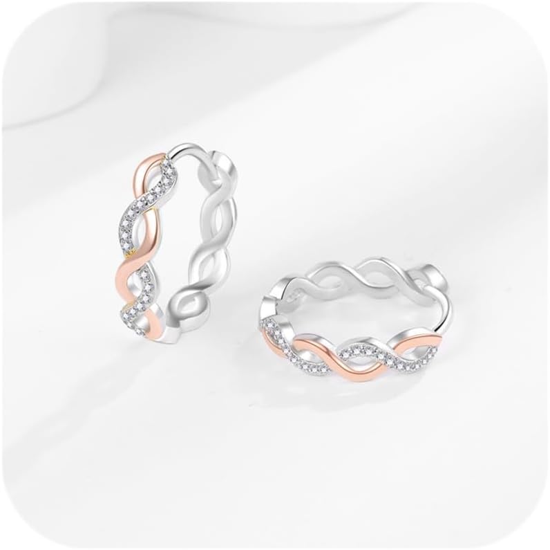 your the+orders placed 925 Sterling Silver Hoop Earrings for Women Hypoallergenic Twisted Hoop Cross Earrings Wedding Jewelry Gifts haul+store+clearance+outlet clearance+sales+today+deals+prime