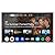 SYLVOX Outdoor TV, 43 inch Full Sun Smart Outdoor TV, Weatherproof TV 2000 Nits High Brightness IP55 Waterproof, Google TV for Outside WiFi Bluetooth Google Assistant Chromecast (Pool Pro 2.0)