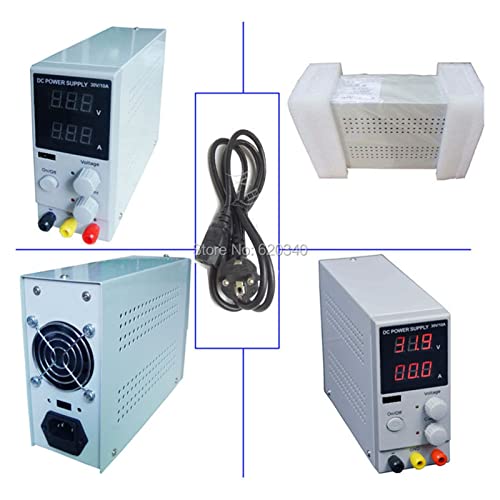 ARTGOS LW-3010D Mini LED Numérique réglable DC Alimentation, 0~3 0V 0~10a, 110-V-220-V, Alimentation de Commutation 0. 1V / 0.01A + DC Jack + Stylo d'essai Alimentation à DéCoupage Variable – vue 6