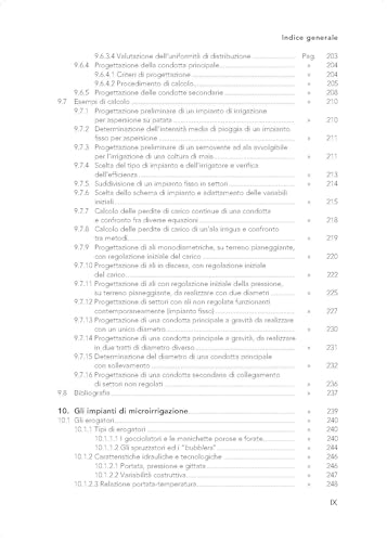 Progettazione E Gestione Degli Impianti Di Irrigazione. Criteri Di Impiego E Valorizzazione Delle Acque Per Uso Irriguo - 7