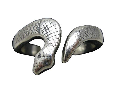 Bague en argent massif 925 Serpent Empress | Ne craignez plus l'usure de vos bijoux
