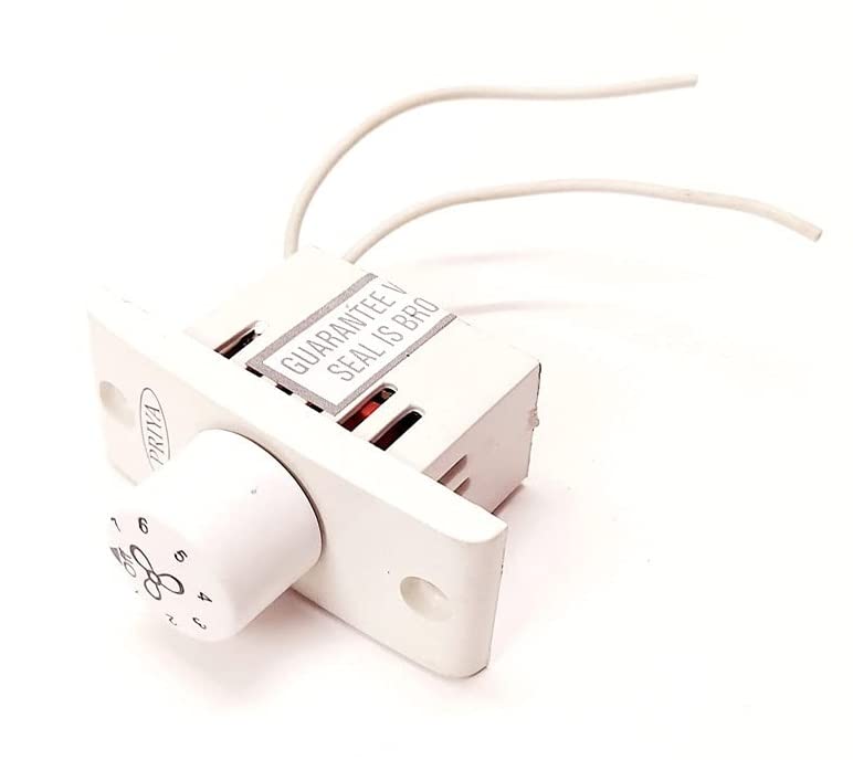 Image of ERH India 1 Pc Fan Regulator for Ceiling Fans with Knob Speed Controller Potentiometer 220v-240v AC for Educational Institutions, Industrial Applications, Offices and Workplaces etc.