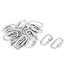 New Lon0167 5mm Thickness Featured Stainless Steel Quick reliable efficacy Link Chain Rope Cable Connector 20 Pcs(id:9ec 8a 27 53a)