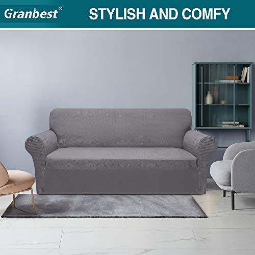image for Granbest Modern Couch Cover Stylish Pattern Sofa Covers for 3 Cushion 