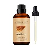 Amber Essential Oils, 100% Pure and Natural Essential Oil for Aromatherapy Diffuser - Amber/1 Fl Oz