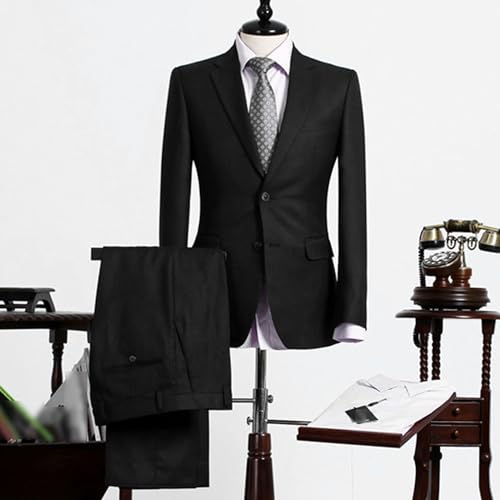Coupe slim fit impeccable pour ce costume homme sans plis