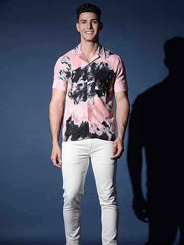 Image of DHRUVI TRENDZ Shirt for Men | Mens Casual Shirt | Men Stylish Shirt | Men Printed Shirt | Men's Regular Fit | Men Formal Shirt | Men's Solid Slim Fit