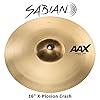 SABIAN 16” AAX X-Plosion Crash Cymbal 21687XB #1
