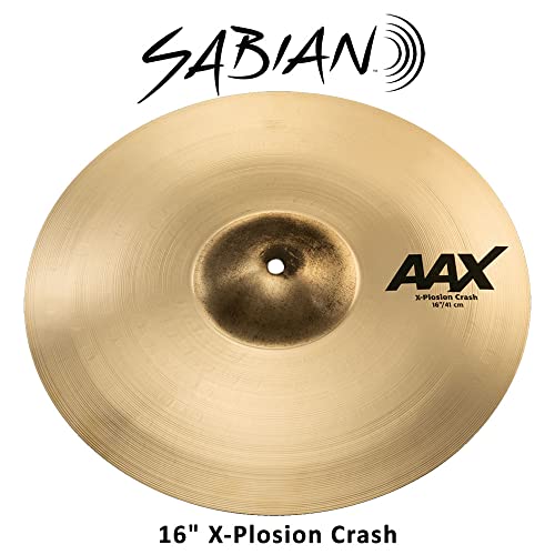 Sabian 16" Aax X-Plosion Crash, Brilliant Finish #TOP1
