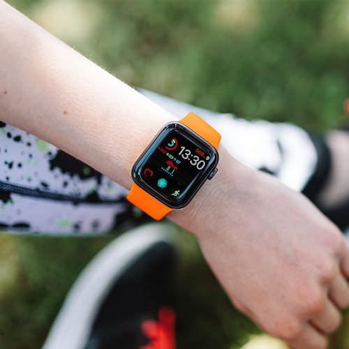 Image of MINX Smart Watch Strap Compatible for Apple Watch Band 38mm / 40mm / 41mm / 42mm / 44mm / 45mm / 49mm Series 9 /8 / 7 /6 / 5 /4 / 3 /2 / 1 SE Soft Silicone (Combo Packs)