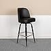 Flash Furniture James Metal Barstool with Swivel Bucket Seat