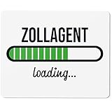 JUNIWORDS Mauspad Mousepad, Zollagent Loading (6223590)