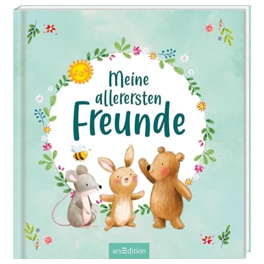 Meine allerersten Freunde: Niedliches Freundebuch für die Kleinsten | ab 2 Jahren