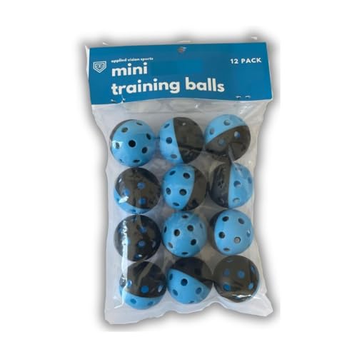 Applied Vision Sports Plastic Training Mini Baseballs.