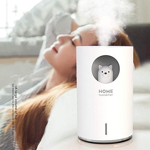 SINCHER Humidifiers Portable, 700ML Quiet Air Humidifiers for Home Office Bedroom