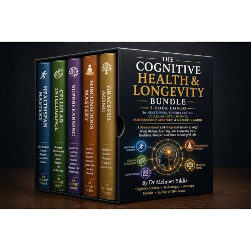 The Cognitive Health & Longevity Collection Audiolibro Por Dr Mehmet Yildiz arte de portada