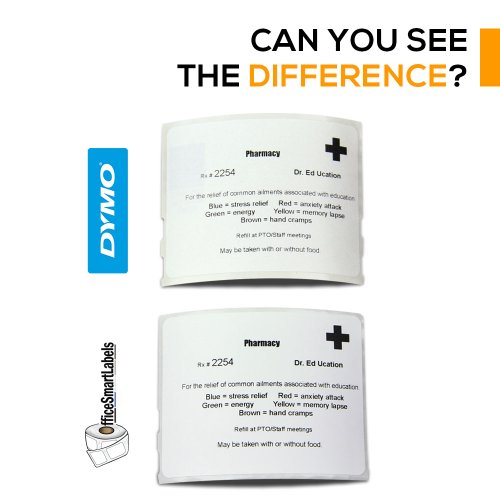 Officesmartlabels - 2-1/8" X 2-3/4" Veterinary Diskette Media Labels, Compatible With 30258 (100 Rolls - 400 Labels Per Roll) #TOP4