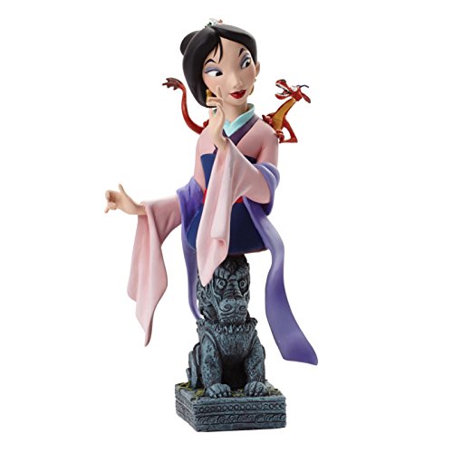 Grand Jester Studios Disney LE Mulan and Mushu Bust Figurine