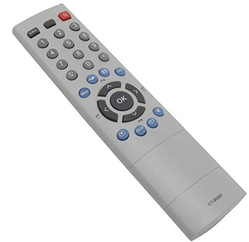 VINABTY CT-90281 Sub CT-90252 CT-90305 CT-90237 Replacement Remote Fit for Toshiba TV, gray - Image 3
