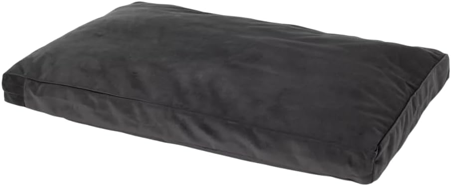Orvis Toughchew Comfortfill-Eco Platform Dog Bed, Slate - Medium