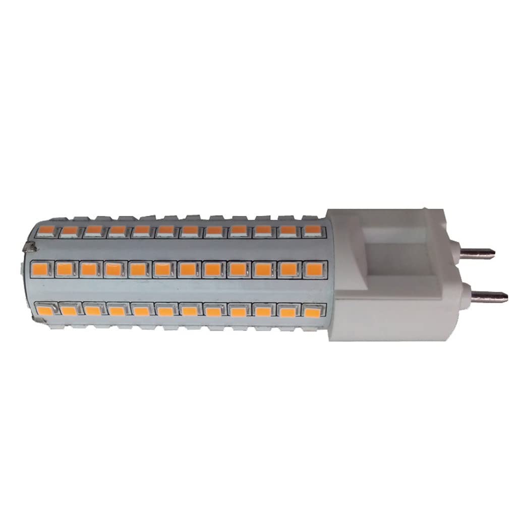 G12 Bombilla LED Regulable, 10W (equivalente a halógeno de 100W) 1000LM 108 cuentas LED 85-265V Bombillas LED de maíz para iluminación del hogar de araña, haz de 360 grados,Natural white,4 Pack