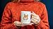 PUHEI Ceramic Corgi Mug, 11 oz, Funny Coffee Tea Cup, Home Decor, Christmas Birthday Gifts for Dog Lovers