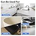 DWIL Tile Paint, Tub and Tile Refinishing Kit with Tools, Water Based & Low Odor Bathtub Paint, Easy to Use for Bathroom Kitchen, Semi-Gloss Dark Grey, 25-30sq.ft